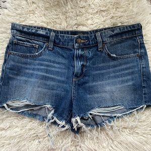 Lucky brand distress Jean shorts